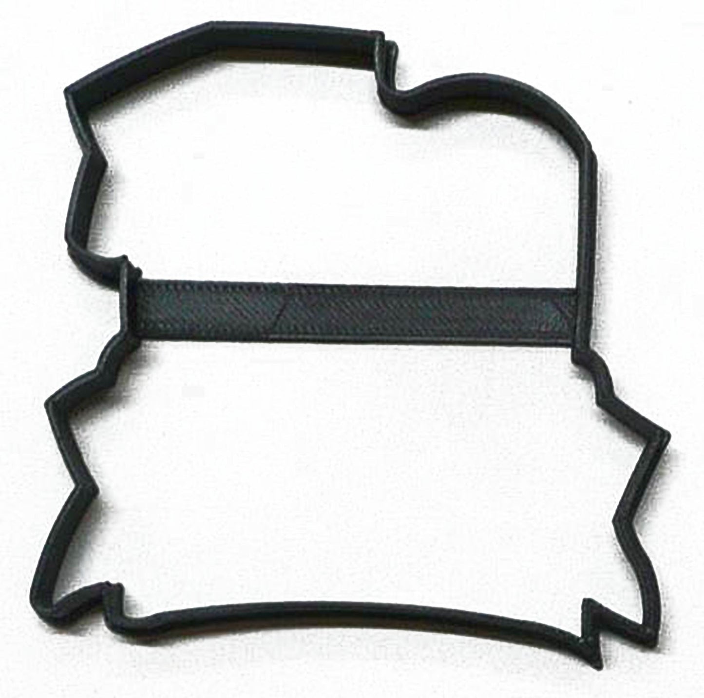 Graduation Plaque Frame With Banner Outline Cookie Cutter USA PR3130