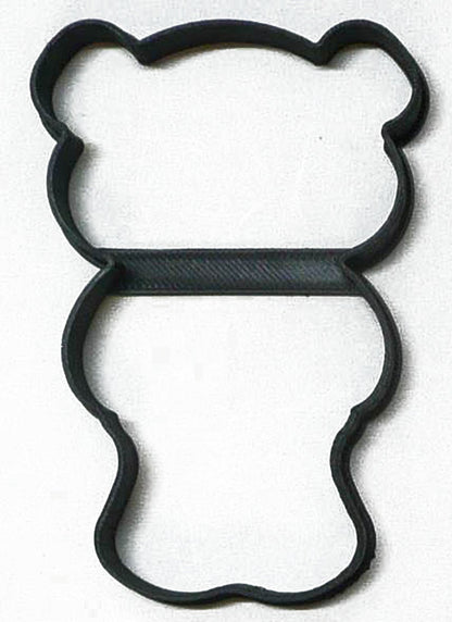 Bear Standing Outline Teddy Gummy Cartoon Style Cookie Cutter USA PR3136
