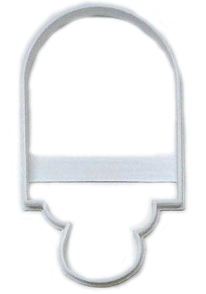 Ice Pop Outline Frozen Treat Snack On Stick Cookie Cutter USA PR3167