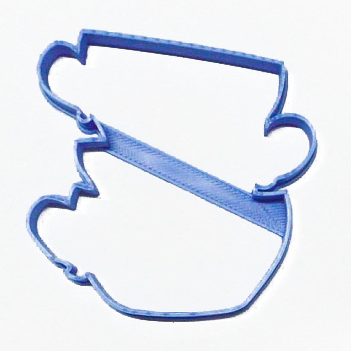 Stacked Tea Cups Teacups Outline Whimsical Theme Party Cookie Cutter USA PR3232