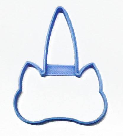 Unicorn Head Outline Magical Horse With Spiral Horn Cookie Cutter USA PR3234