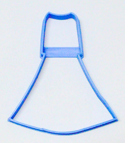 Queen Elsa Princess Dress Outline Frozen Cartoon Movie Cookie Cutter USA PR3235