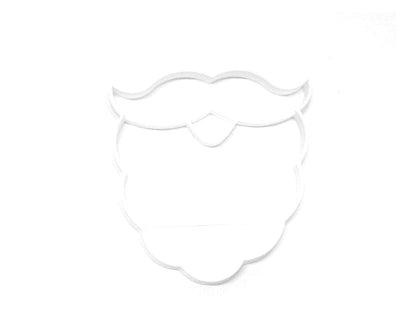 Santa Claus Jolly St Nick Beard Christmas Costume Piece Cookie Cutter USA PR3247