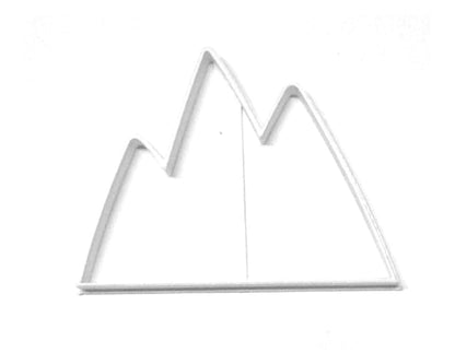 Mountains Or Iceberg Outline Mountain Range Arctic Ice Cookie Cutter USA PR3256