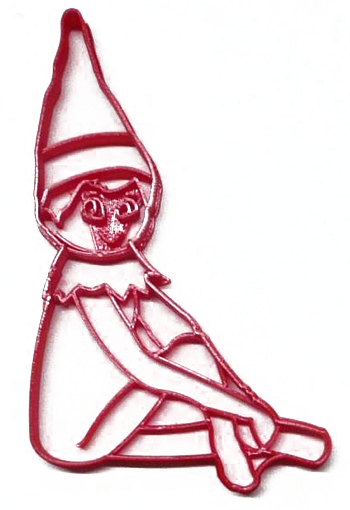 Girl Elf Mischievous Christmas Tradition Cookie Cutter USA PR3275