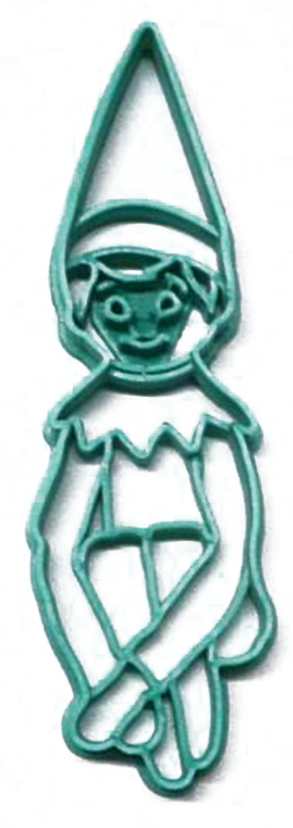 Boy Elf Mischievous Christmas Tradition Cookie Cutter USA PR3276
