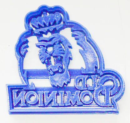 Old Dominion University with Lion Mascot Cookie Cutter USA PR3280