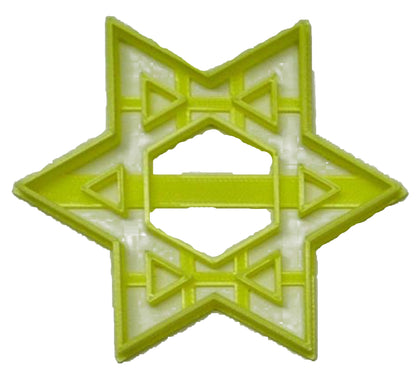 Star Of David Hebrew Shield Jewish Symbol Judaism Cookie Cutter USA PR3286