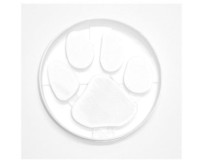 6x Tiger Paw Print Fondant Cutter Cupcake Topper 1.75 IN USA FD2667