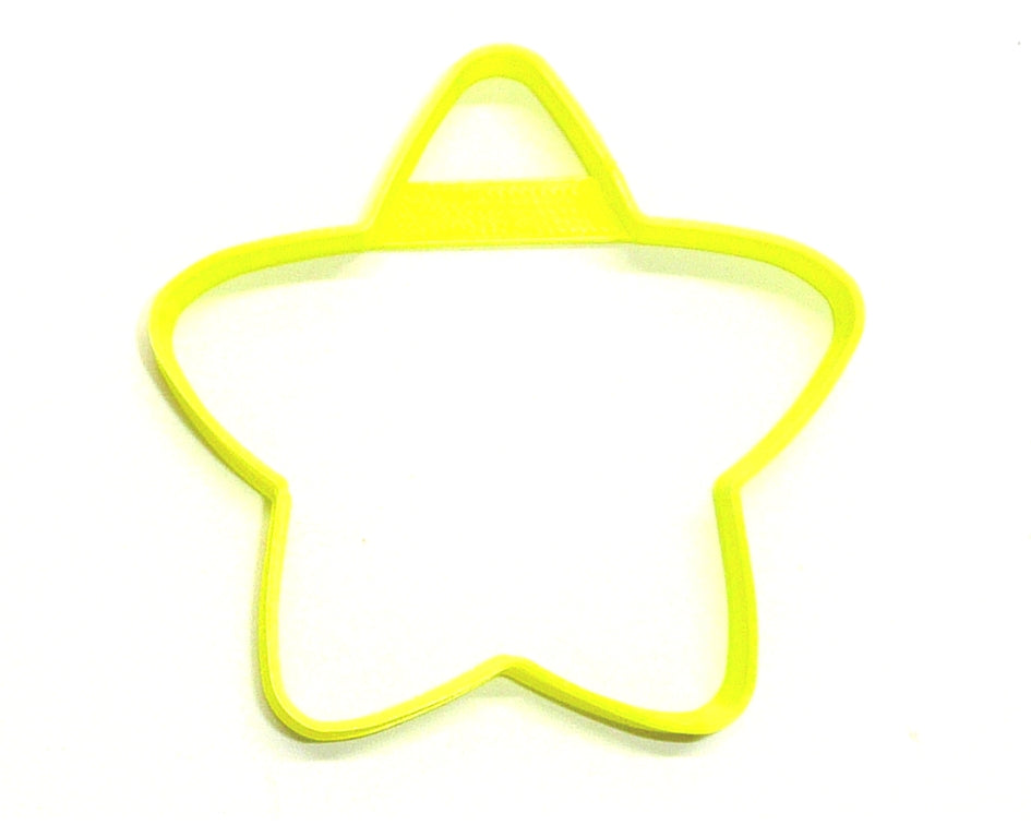 6x Star Shape Round Corners Fondant Cutter Cupcake Topper 1.75 IN USA FD2996