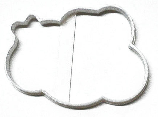 6x Twinkle Baby Cloud With Star Fondant Cutter Cupcake Topper 1.75 IN USA FD3147