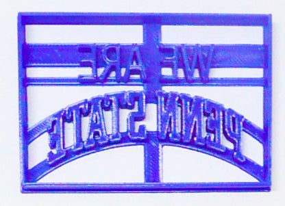 Penn State University Nittany Lions Paw Set of 3 Cookie Cutters USA PR1435