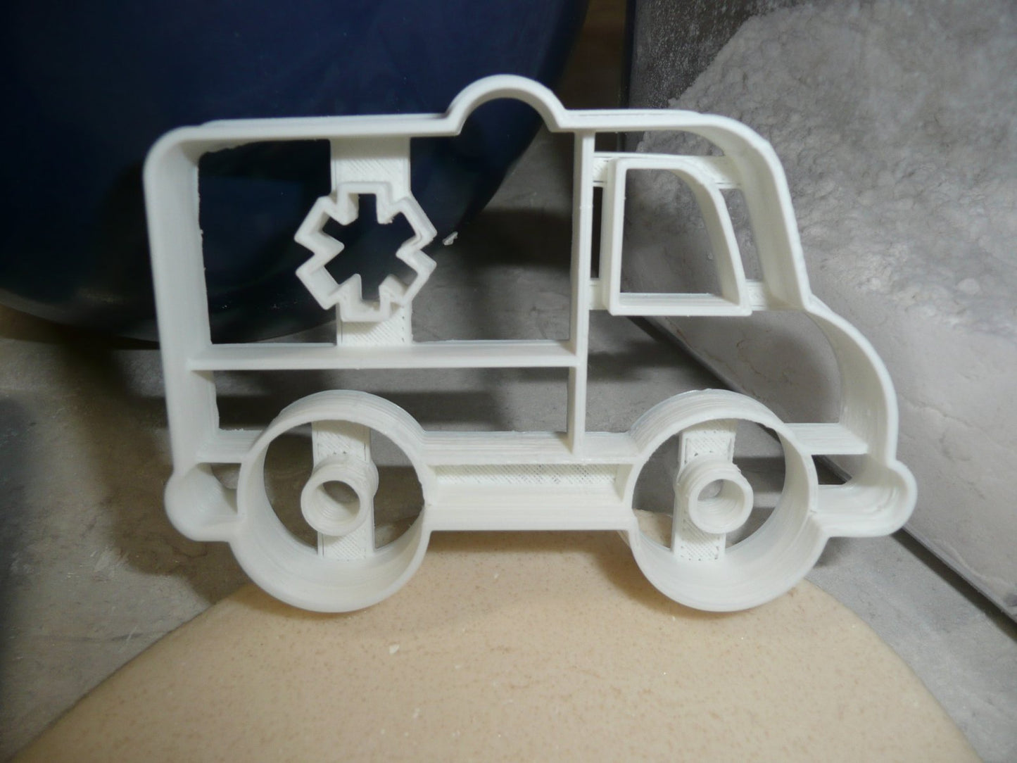 Ambulance Vehicle Medical EMT EMS Patient Transport Cookie Cutter USA PR2605