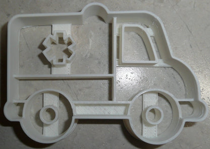 Ambulance Vehicle Medical EMT EMS Patient Transport Cookie Cutter USA PR2605