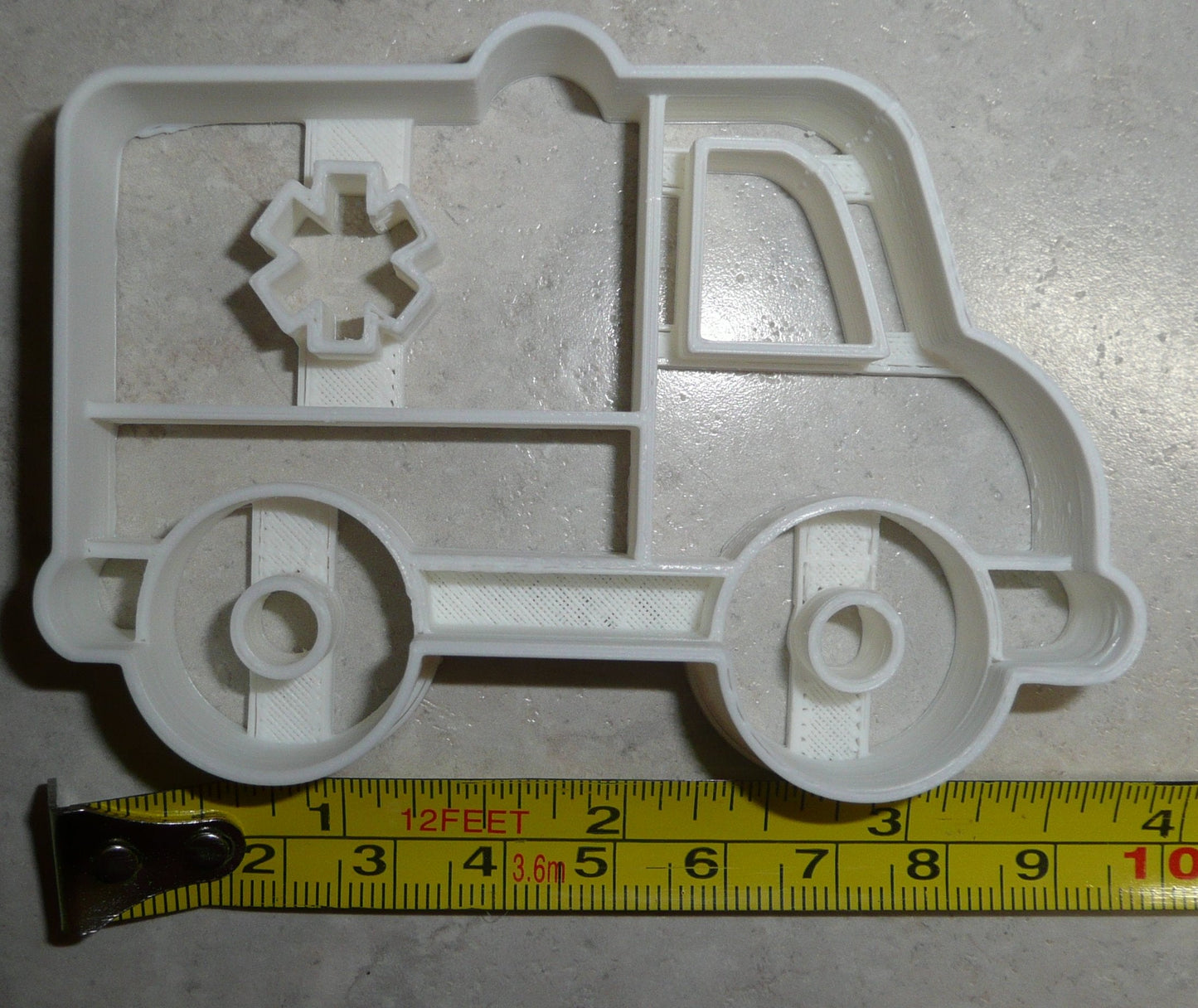 Ambulance Vehicle Medical EMT EMS Patient Transport Cookie Cutter USA PR2605