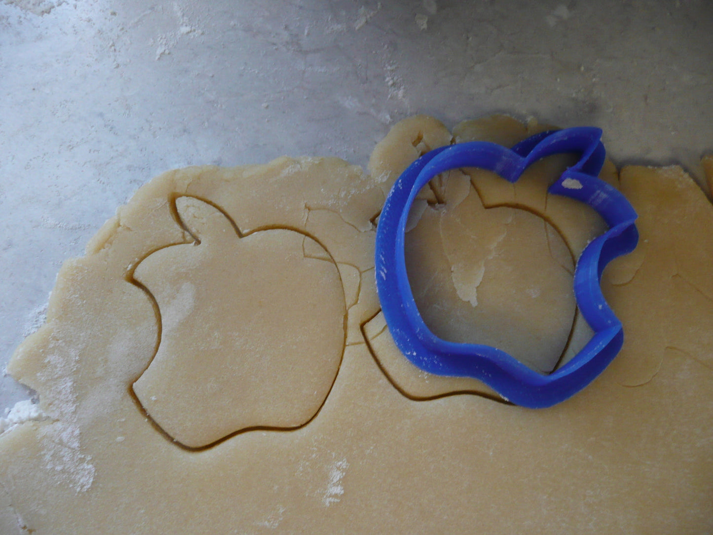 Apple Logo Brand Shape Baking Cookie Cutter Made In USA PR425