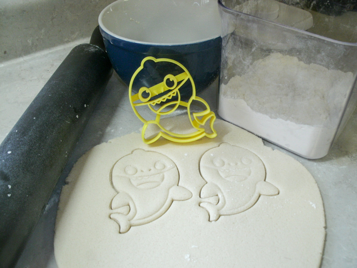 Baby Shark Children Viral Social Media Video Cookie Cutter Made In USA PR995