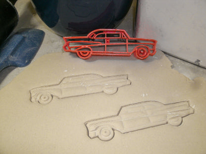 Chevy Chevrolet Bel Air Style Coupe 1957 Vintage Cookie Cutter USA PR2107