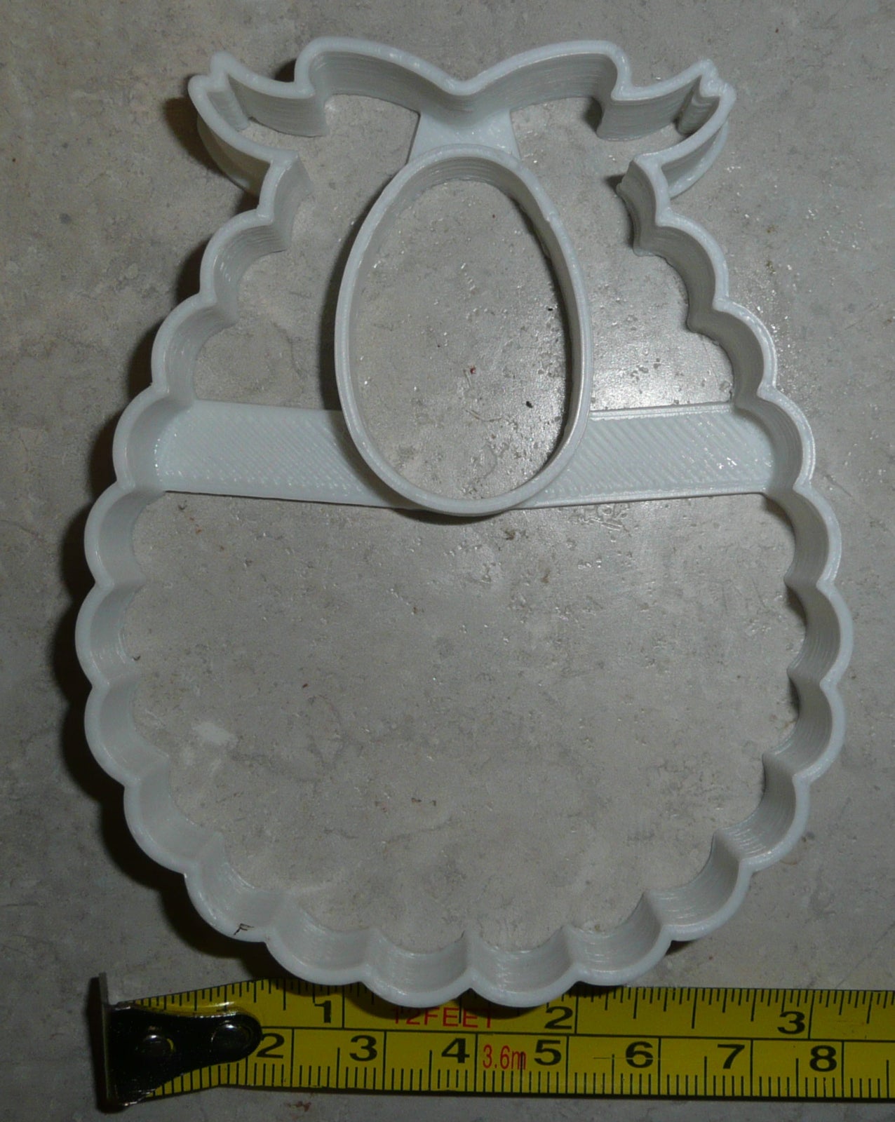 Bib Food Feeding Drool Cover Garment Infant Baby Shower Cookie Cutter USA PR2461