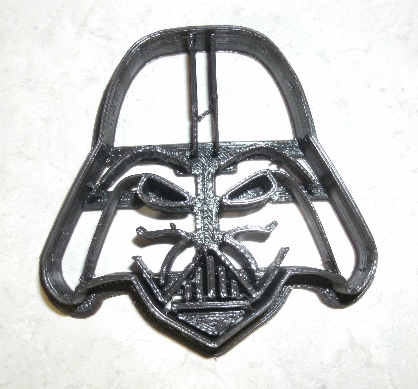 Darth Vader Helmet Star Wars Character Small Cookie Cutter Made in USA PR99S