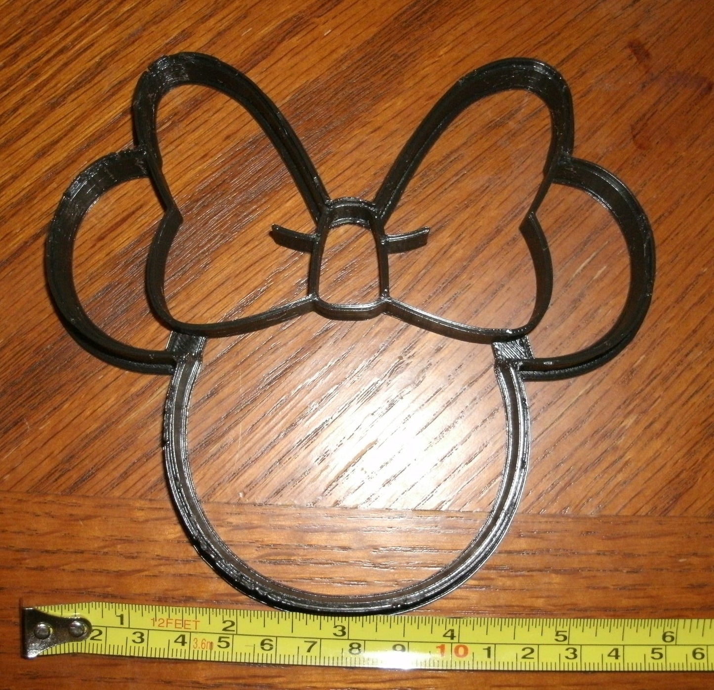Minnie Mouse Head Cartoon Character Cookie Cutter Made in USA PR530