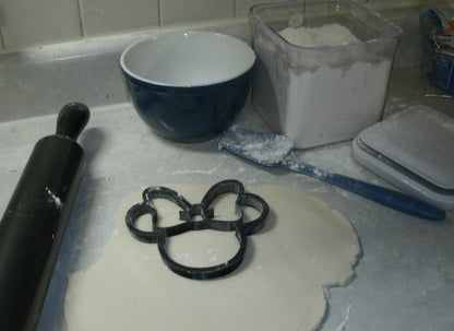 Minnie Mouse Head Cartoon Character Cookie Cutter Made in USA PR530