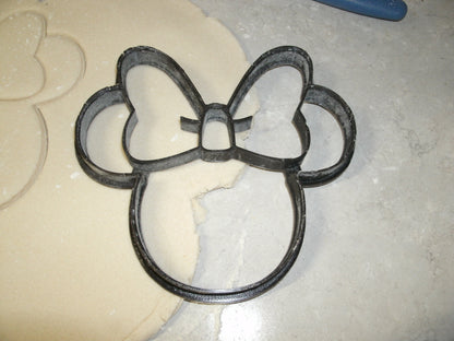 Minnie Mouse Head Cartoon Character Cookie Cutter Made in USA PR530