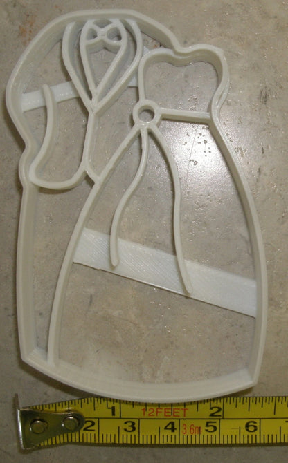 Bride And Groom Wedding Engagement Anniversary Mr Mrs Cookie Cutter USA PR2619