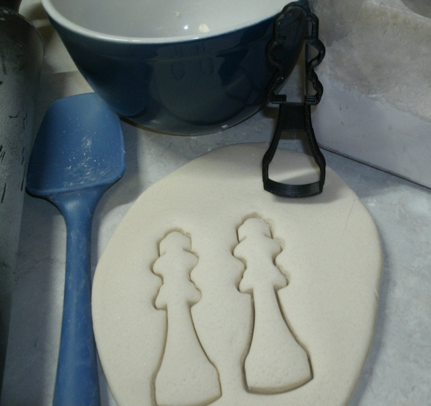 King Chess Board Game Piece Checkmate Cookie Cutter Made In USA PR2489