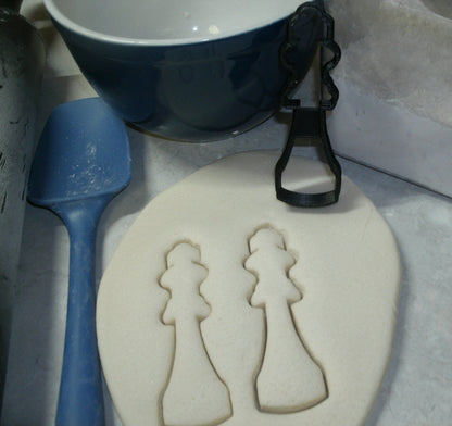 King Chess Board Game Piece Checkmate Cookie Cutter Made In USA PR2489