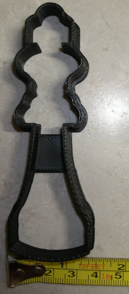 King Chess Board Game Piece Checkmate Cookie Cutter Made In USA PR2489