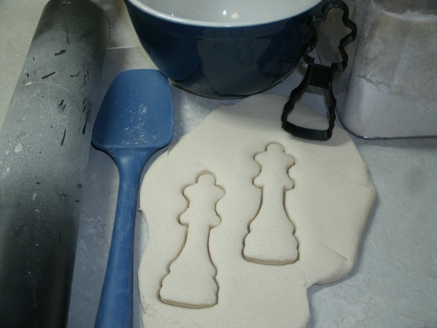 Queen Chess Board Game Piece Most Powerful Cookie Cutter Made In USA PR2488