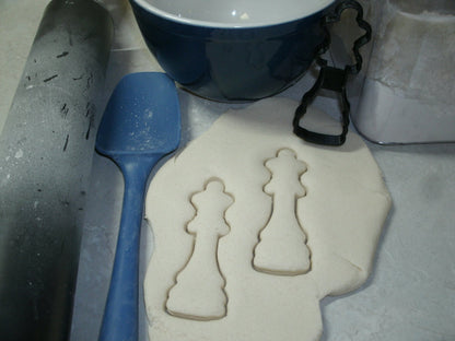 Queen Chess Board Game Piece Most Powerful Cookie Cutter Made In USA PR2488