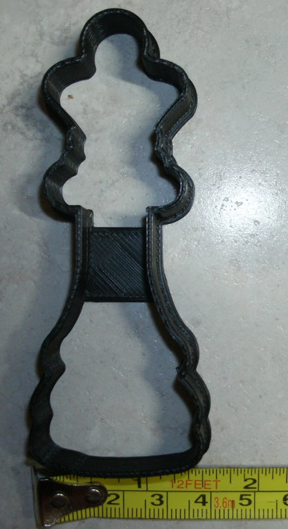 Queen Chess Board Game Piece Most Powerful Cookie Cutter Made In USA PR2488