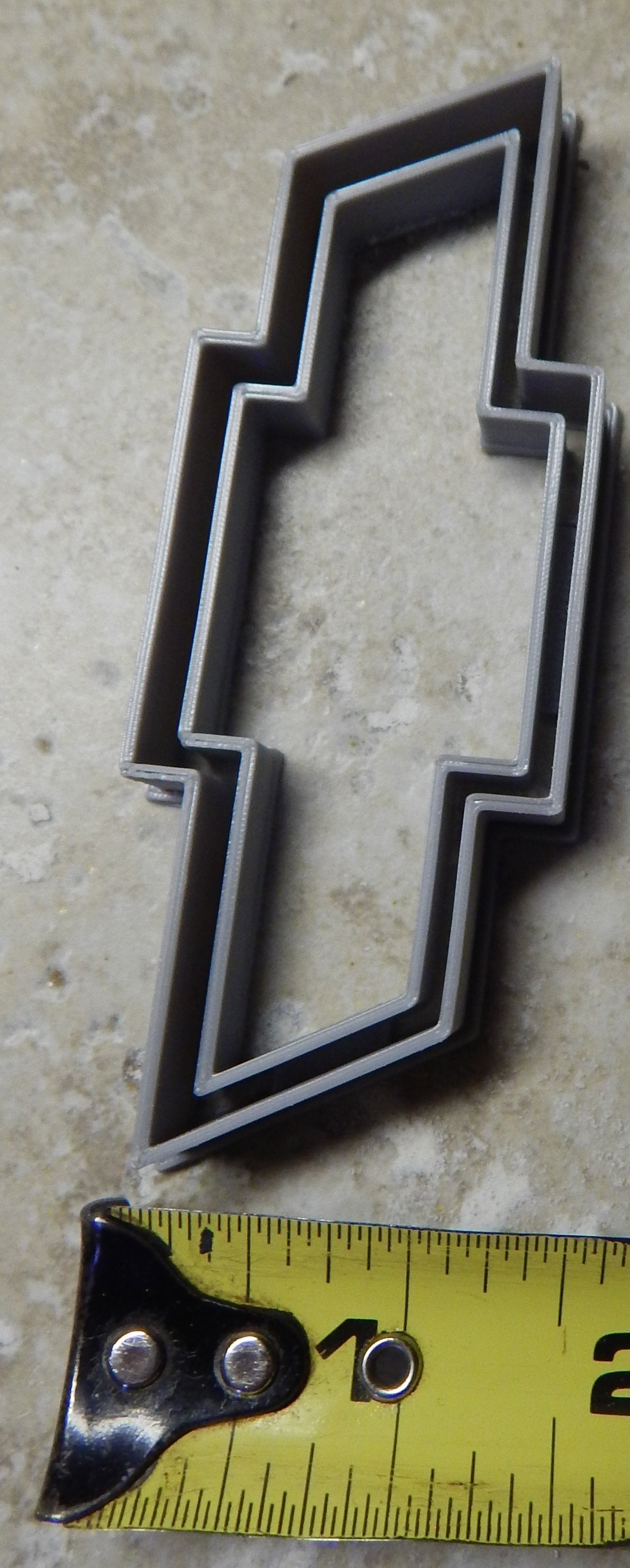 Chevrolet Chevy Bow Tie Bowtie Emblem Cookie Cutter Made In USA PR2332