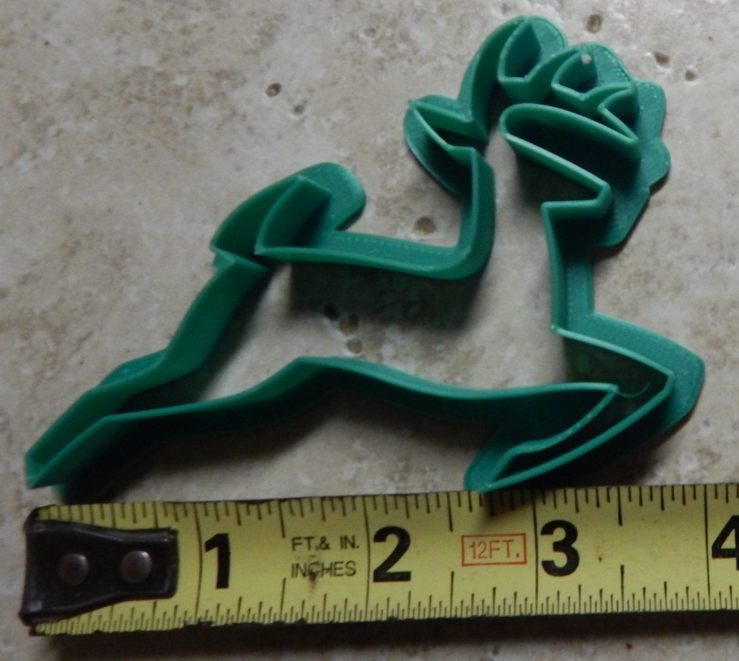 John Deere Outline Of Deer Lawn Farm Tractor Equipment Cookie Cutter USA PR2095