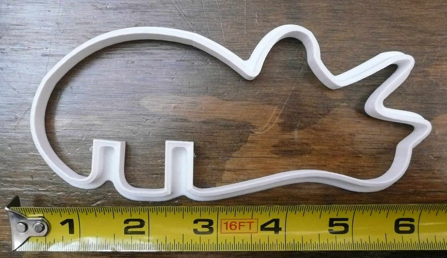 3D Triceratops Dinosaur 3 Piece Set Cookie Cutter Made in USA PR408