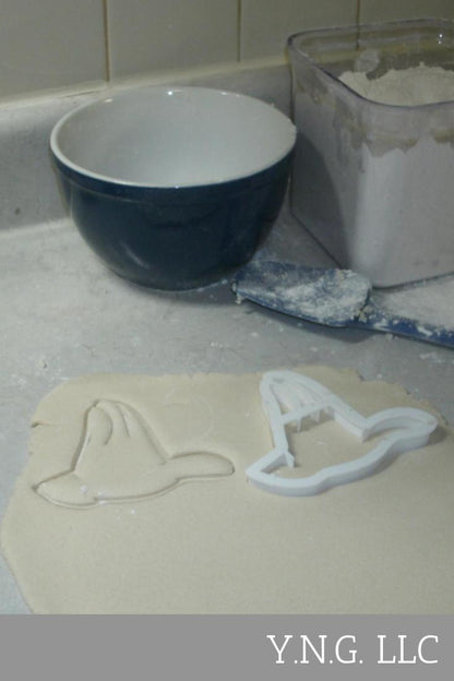 Donald Duck Hand Cartoon Disney Character Cookie Cutter Made In USA PR536