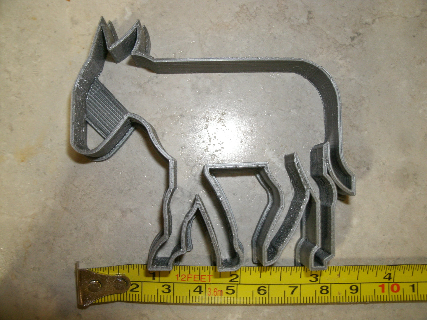 Donkey Burro Animal Christmas Nativity Scene Character Cookie Cutter USA PR2213