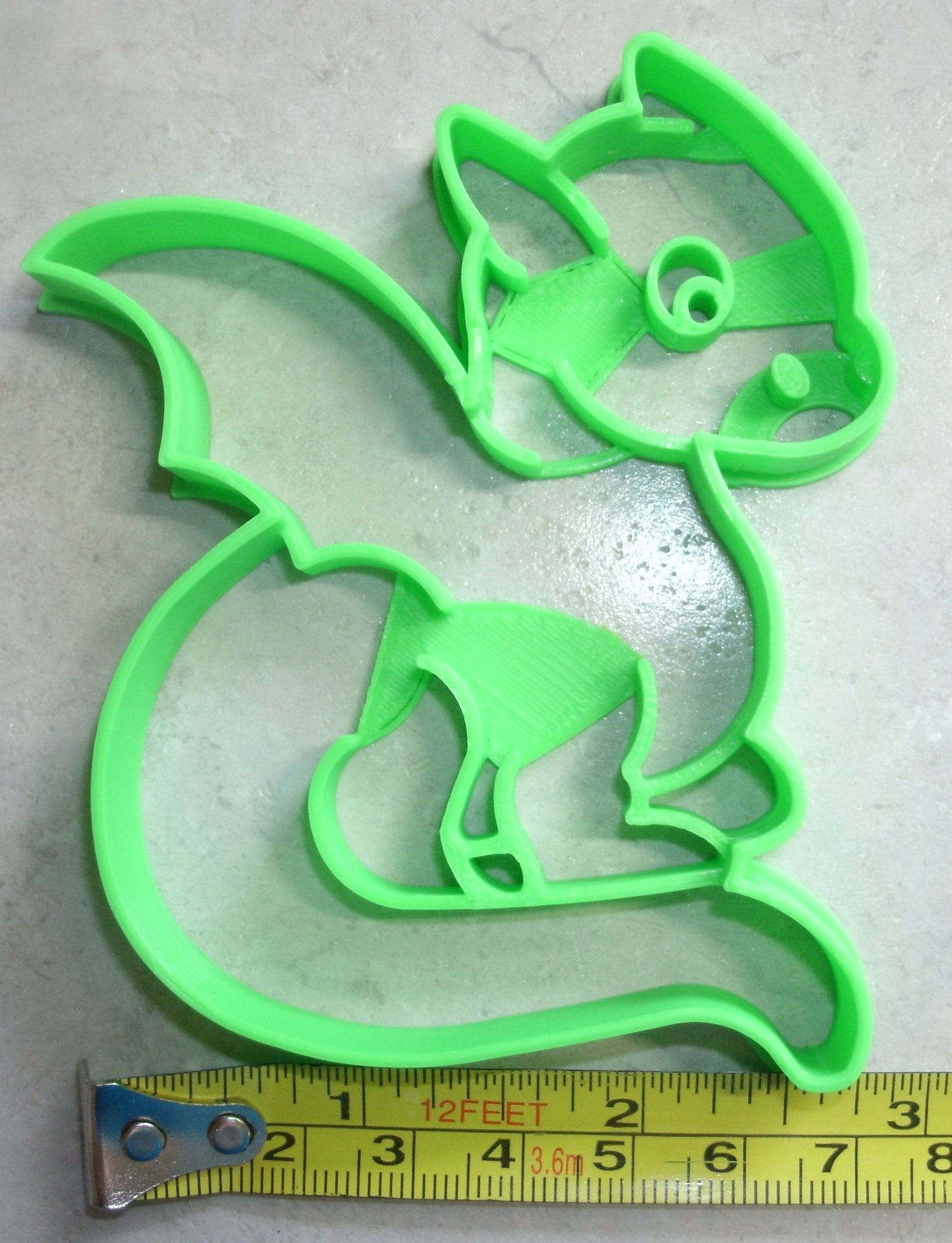 Dragon Fire Breathing Fairy Tale Animal Cookie Cutter Made In USA PR2357