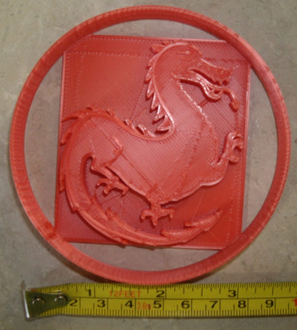 Dragon Fire Breathing Winged Creature Cookie Cutter Made In USA PR2668