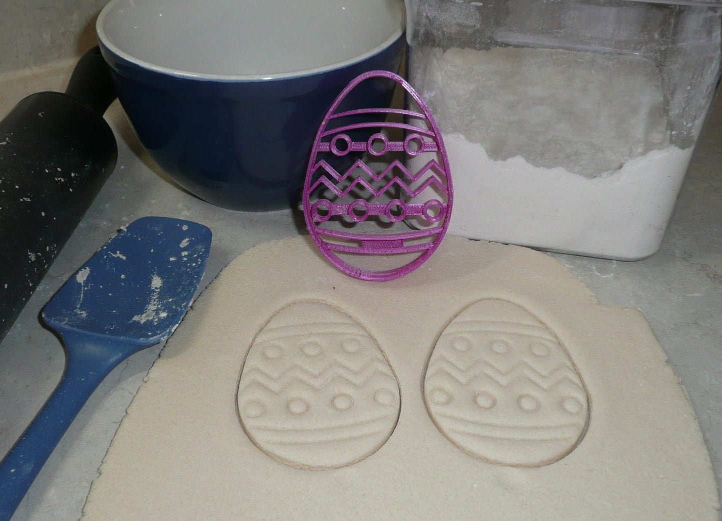 Easter Bunny Kit Detailed Rabbit Egg Basket Set Of 3 Cookie Cutters USA PR1530