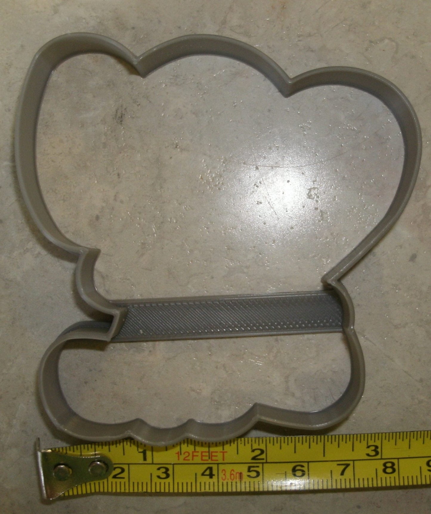 Baby Elephant Outline Calf Animal Zoo Safari Cookie Cutter Made In USA PR2557