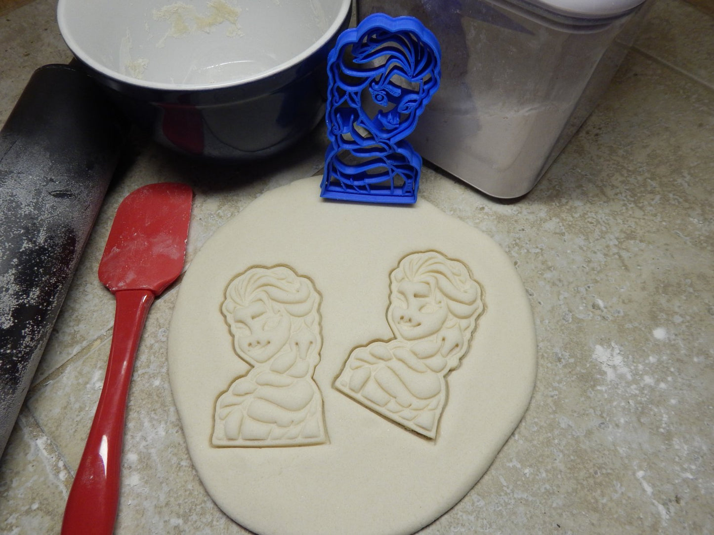 Frozen Movie Elsa Anna Sven Olaf Kristoff Set Of 6 Cookie Cutters USA PR1417