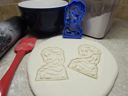 Frozen Movie Elsa Anna Sven Olaf Kristoff Set Of 6 Cookie Cutters USA PR1417