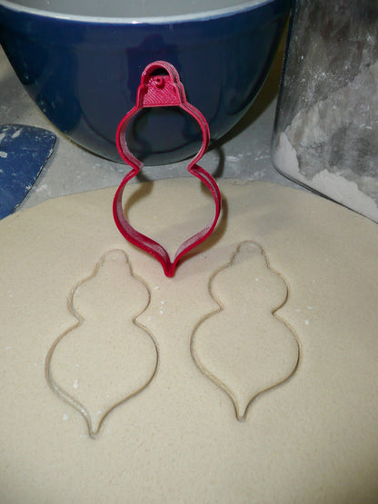 Fancy Hanging Christmas Holiday Tree Ornament Cookie Cutter Made In USA PR2087