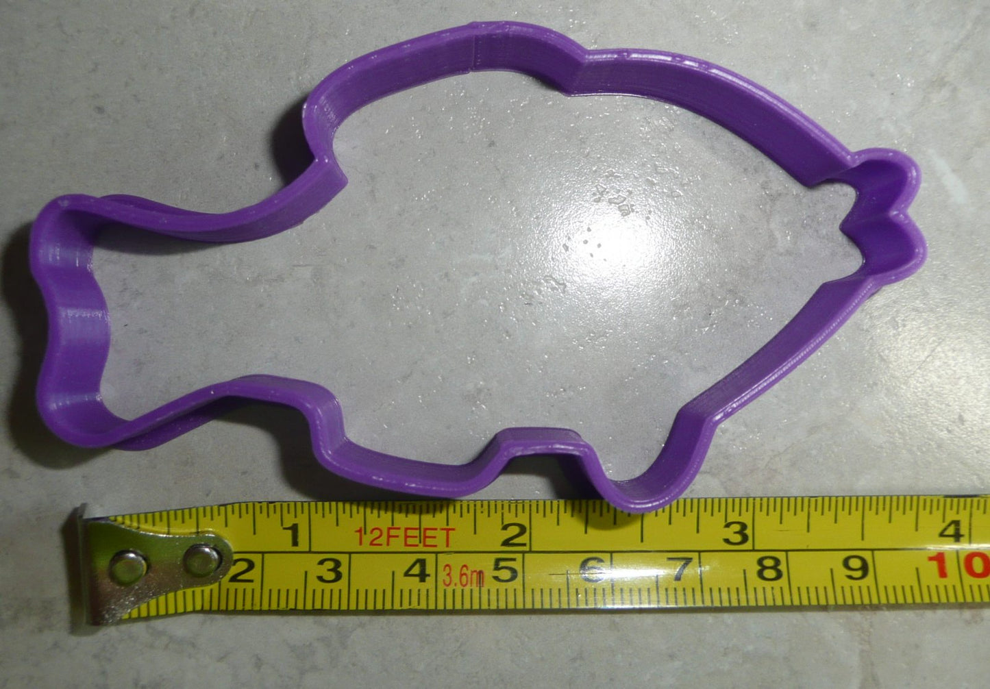 Fish Outline Fishing Water Ocean Lake Cookie Cutter Made In USA PR2037