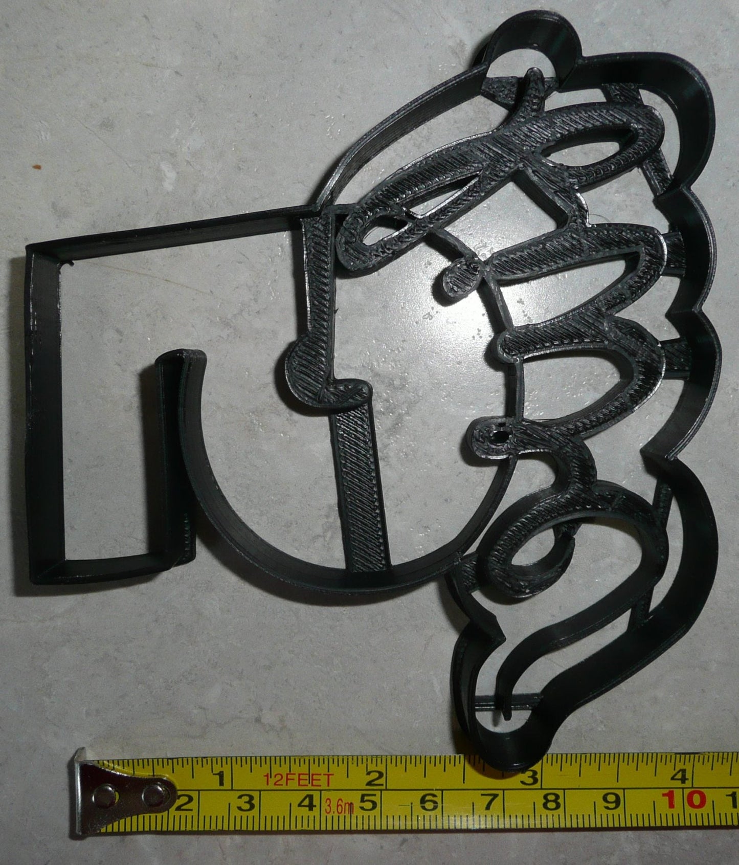 Number Five 5 With Word Birthday Anniversary Cookie Cutter USA PR2406