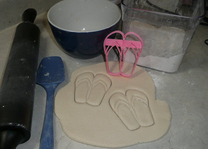 Flip Flop Shoe Flipflops Summer Beachwear Ocean Beach Cookie Cutter USA PR2598