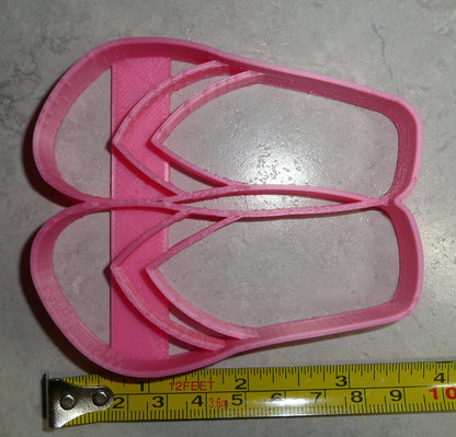 Flip Flop Shoe Flipflops Summer Beachwear Ocean Beach Cookie Cutter USA PR2598